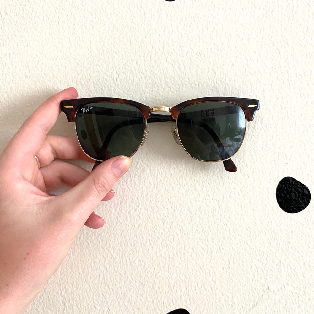Ray-Ban Clubmaster Sunglasses Brown/Tortoise